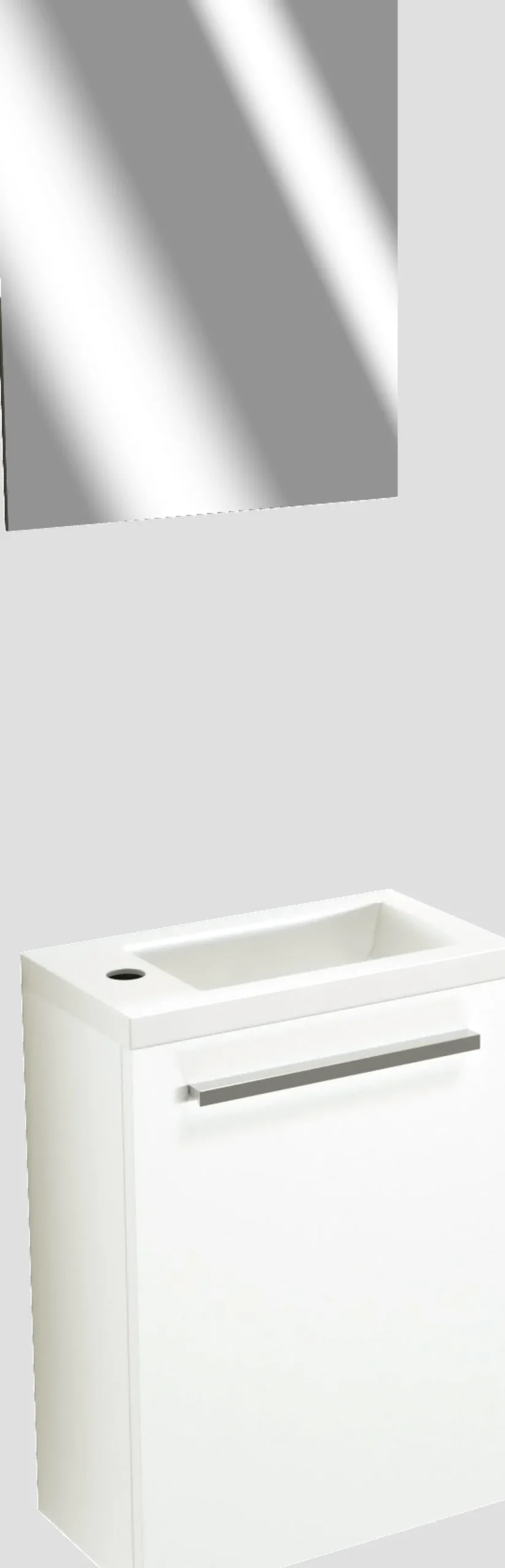 SanyOne Roxy toiletmeubel met Roxy wastafel