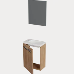 SanyOne Roxy toiletmeubel met Roxy wastafel