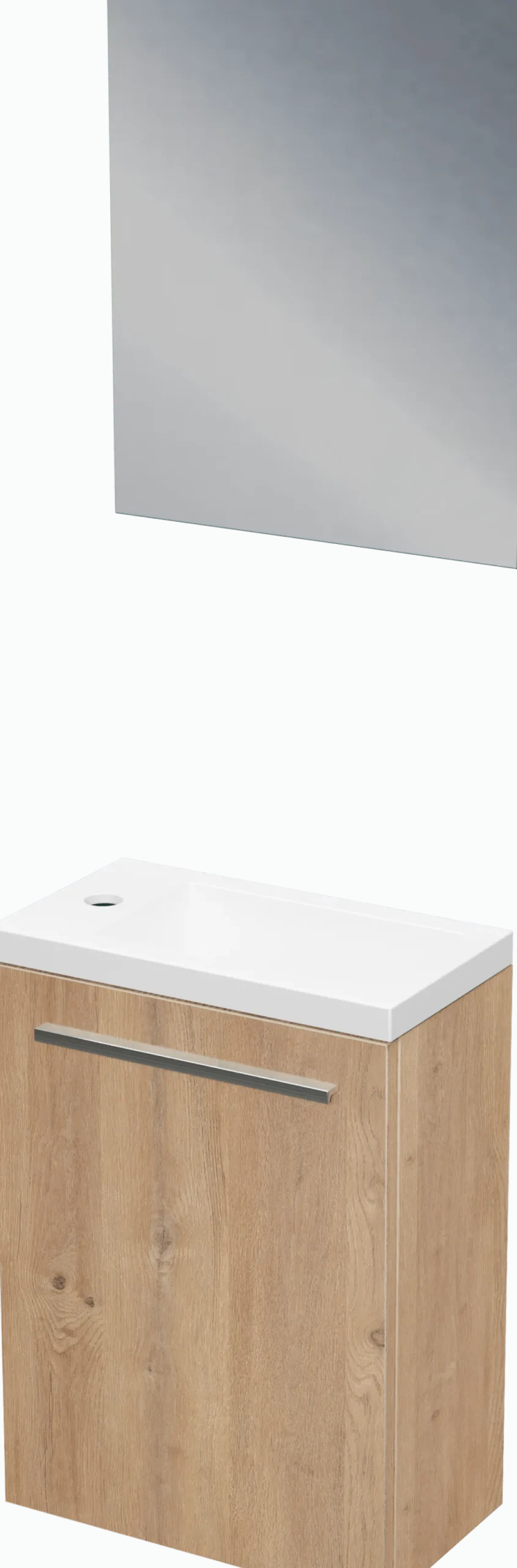 SanyOne Roxy toiletmeubel met Roxy wastafel