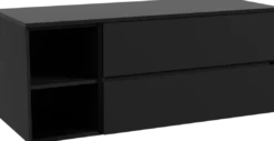 Storke Edge badkamermeubel met Panton wastafelblad voor waskom(men)