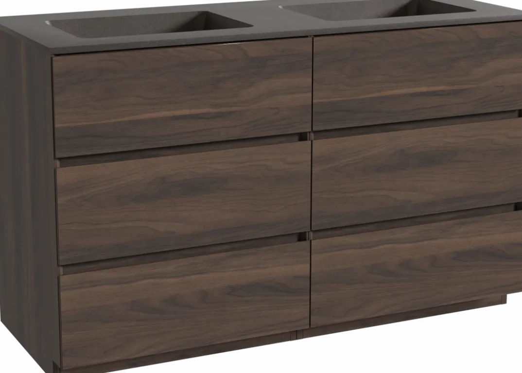 Storke Edge badkamermeubel met Scuro wastafel