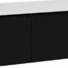 Storke Edge badkamermeubel met Tavola wastafelblad voor waskom(men)