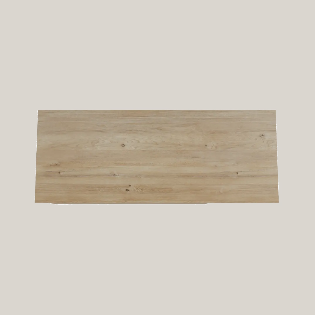 Storke Edge badkamermeubel met Panton wastafelblad voor waskom(men)