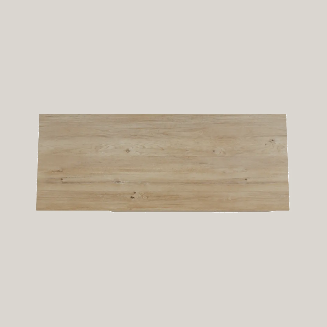 Storke Edge badkamermeubel met Panton wastafelblad voor waskom(men)