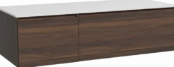 Storke Edge badkamermeubel met Tavola wastafelblad voor waskom(men)
