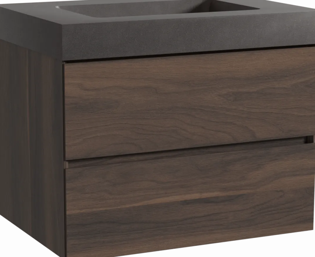 Storke Edge badkamermeubel met Scuro High wastafel