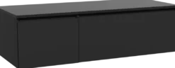 Storke Edge badkamermeubel met Panton wastafelblad voor waskom(men)