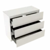 Storke Edge badkamermeubel met Tavola wastafelblad voor waskom(men)