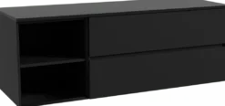 Storke Edge badkamermeubel met Panton wastafelblad voor waskom(men)