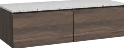 Storke Edge badkamermeubel met Tavola wastafelblad voor waskom(men)