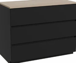 Storke Edge badkamermeubel met Panton wastafelblad voor waskom(men)