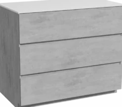 Storke Edge badkamermeubel met Tavola wastafelblad voor waskom(men)