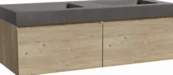Storke Edge badkamermeubel met Scuro High wastafel