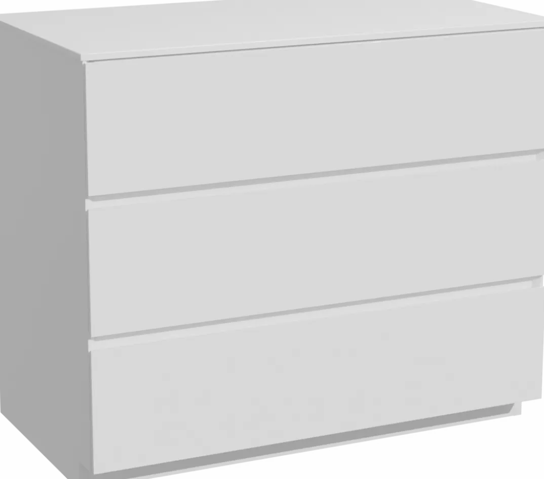 Storke Edge badkamermeubel met Tavola wastafelblad voor waskom(men)