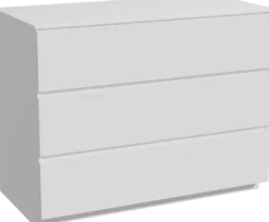 Storke Edge badkamermeubel met Tavola wastafelblad voor waskom(men)