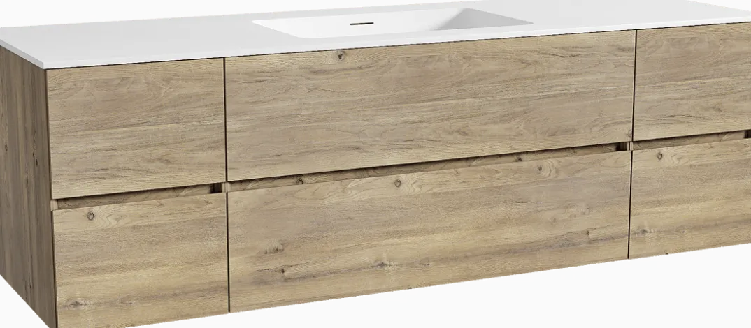 Storke Edge badkamermeubel met Mata wastafel