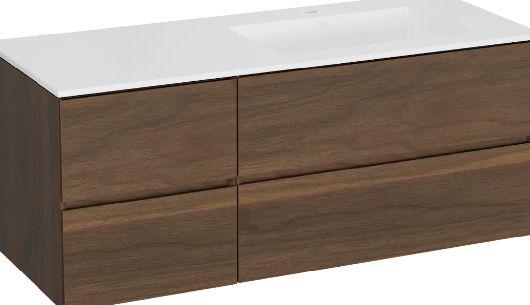 Storke Edge badkamermeubel met Bilia wastafel