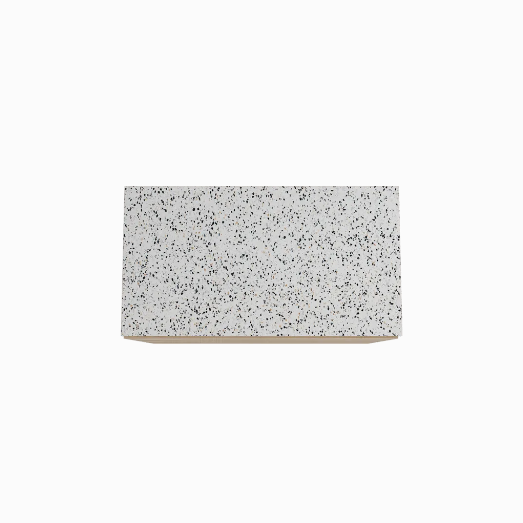 Storke Edge badkamermeubel met Tavola wastafelblad voor waskom(men)