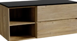Storke Edge badkamermeubel met Panton wastafelblad voor waskom(men)