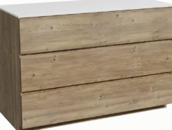 Storke Edge badkamermeubel met Tavola wastafelblad voor waskom(men)