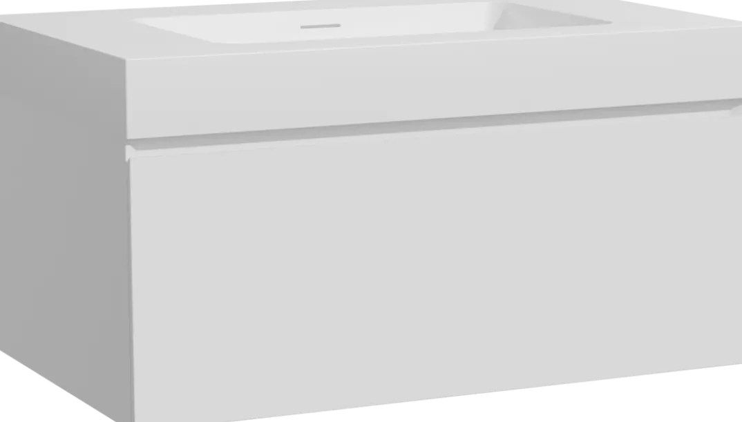 Storke Edge badkamermeubel met Mata High wastafel