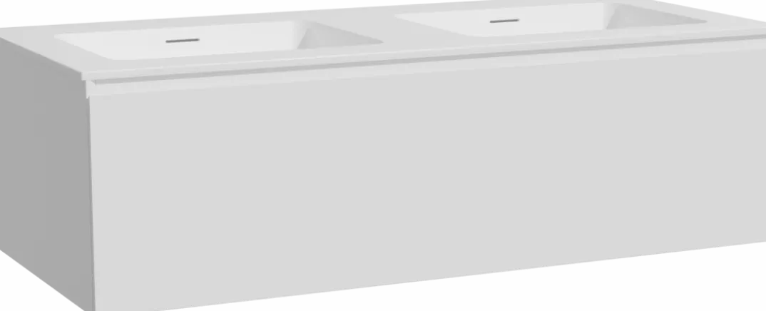 Storke Edge badkamermeubel met Mata wastafel