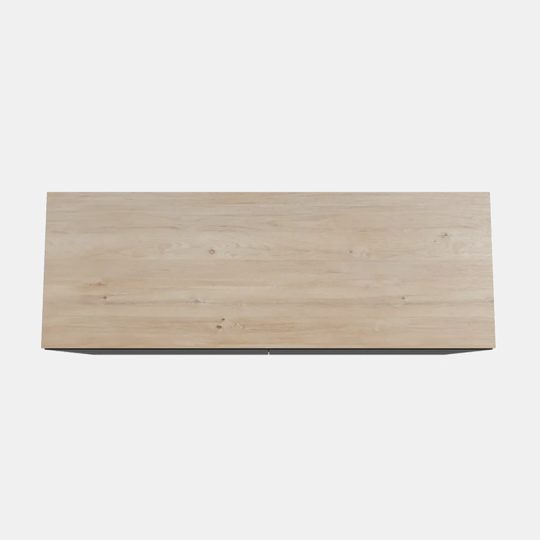 Storke Edge badkamermeubel met Panton wastafelblad voor waskom(men)