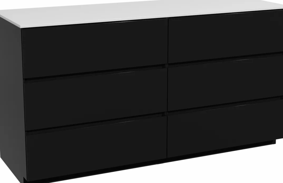 Storke Edge badkamermeubel met Tavola wastafelblad voor waskom(men)