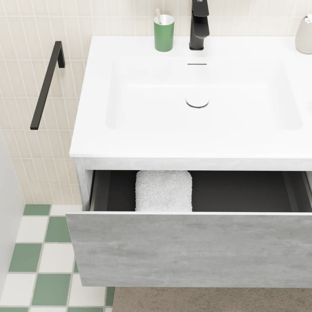 Storke Edge badkamermeubel met Mata wastafel