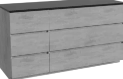 Storke Edge badkamermeubel met Panton wastafelblad voor waskom(men)