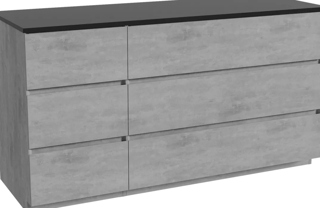 Storke Edge badkamermeubel met Panton wastafelblad voor waskom(men)