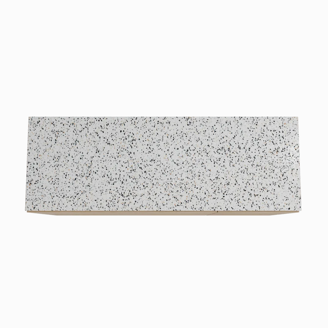 Storke Edge badkamermeubel met Tavola wastafelblad voor waskom(men)