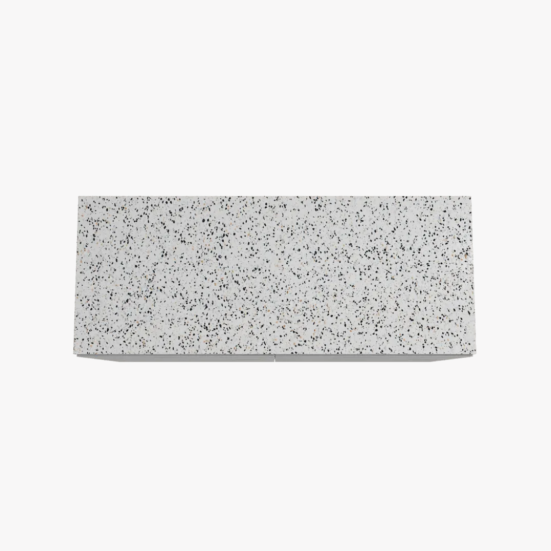 Storke Edge badkamermeubel met Tavola wastafelblad voor waskom(men)