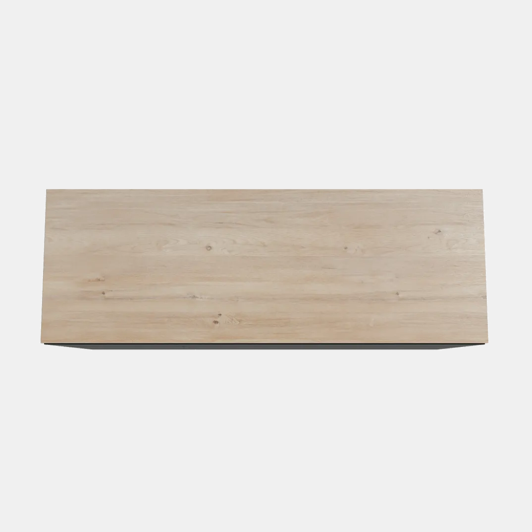 Storke Edge badkamermeubel met Panton wastafelblad voor waskom(men)