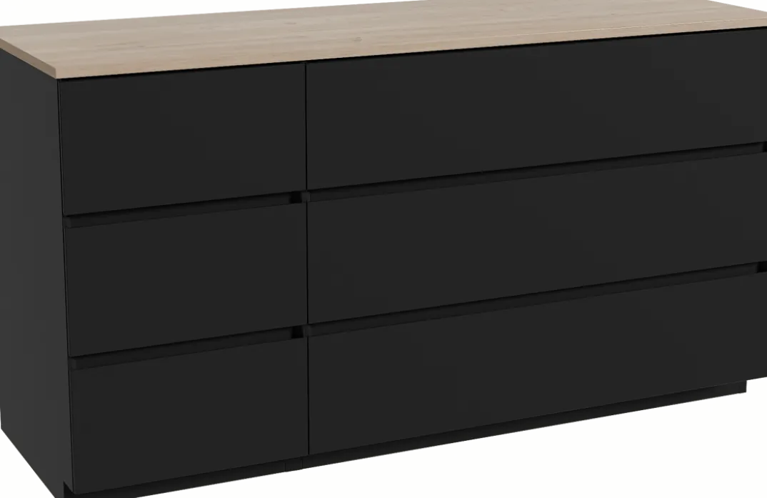 Storke Edge badkamermeubel met Panton wastafelblad voor waskom(men)