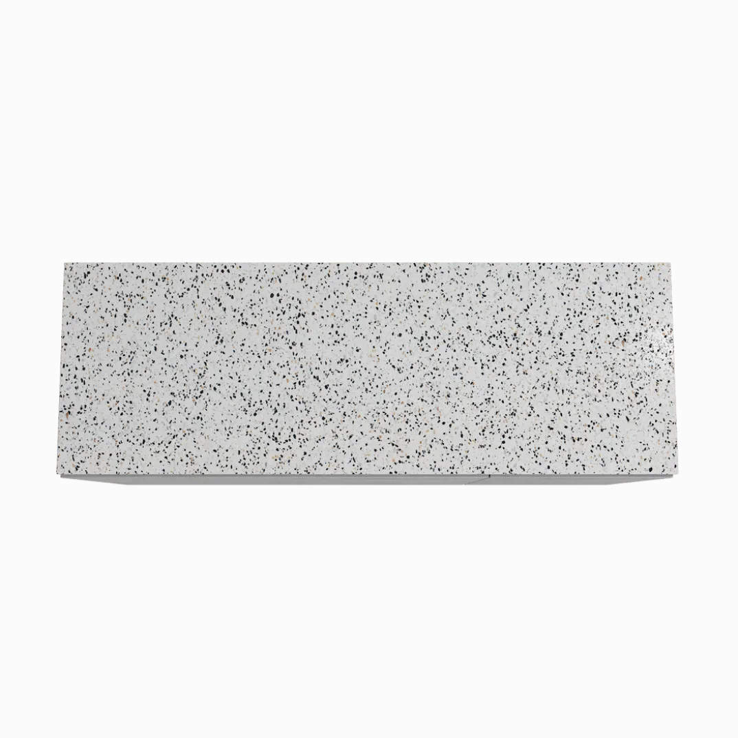 Storke Edge badkamermeubel met Tavola wastafelblad voor waskom(men)