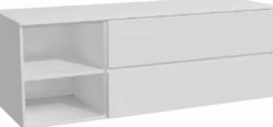 Storke Edge badkamermeubel met Tavola wastafelblad voor waskom(men)
