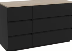 Storke Edge badkamermeubel met Panton wastafelblad voor waskom(men)