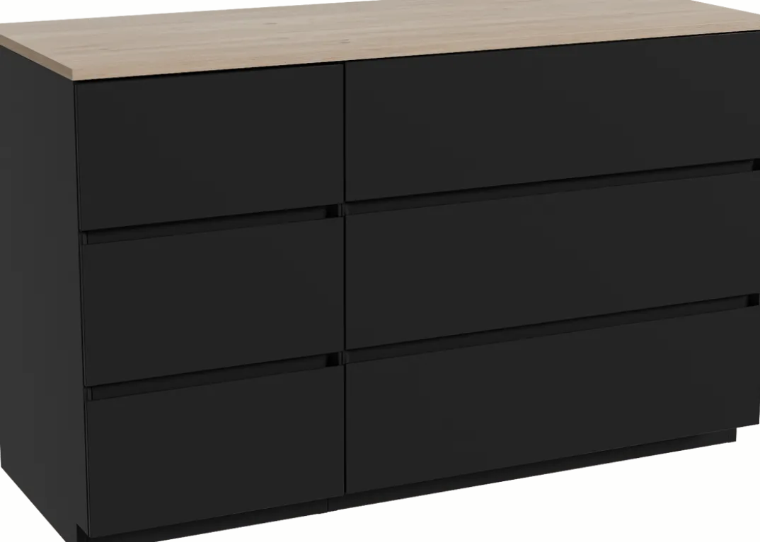 Storke Edge badkamermeubel met Panton wastafelblad voor waskom(men)