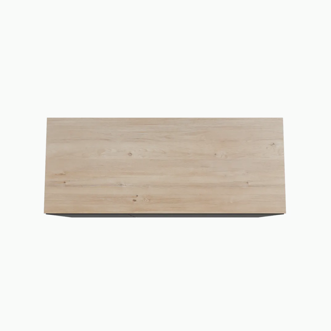 Storke Edge badkamermeubel met Panton wastafelblad voor waskom(men)