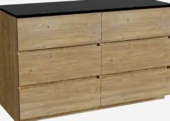 Storke Edge badkamermeubel met Panton wastafelblad voor waskom(men)