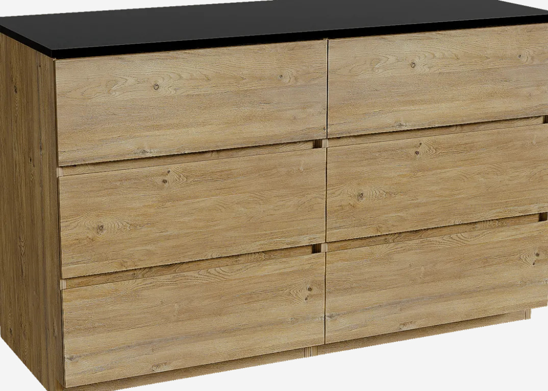 Storke Edge badkamermeubel met Panton wastafelblad voor waskom(men)