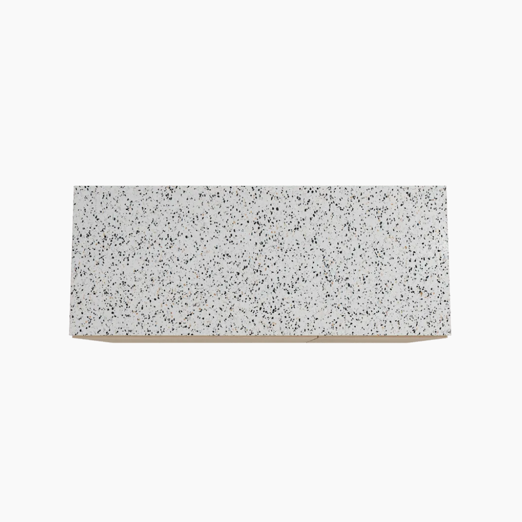 Storke Edge badkamermeubel met Tavola wastafelblad voor waskom(men)