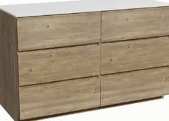 Storke Edge badkamermeubel met Tavola wastafelblad voor waskom(men)