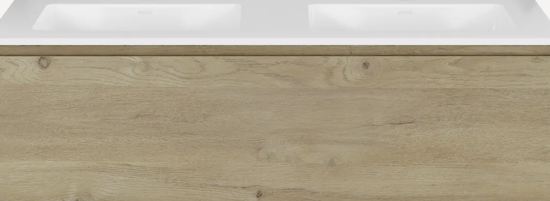 Storke Edge badkamermeubel met Bilia wastafel