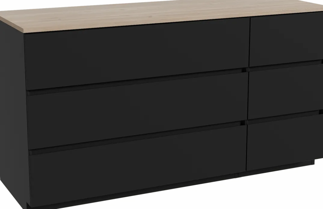 Storke Edge badkamermeubel met Panton wastafelblad voor waskom(men)