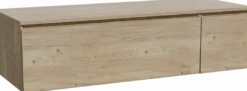 Storke Edge badkamermeubel met Panton wastafelblad voor waskom(men)