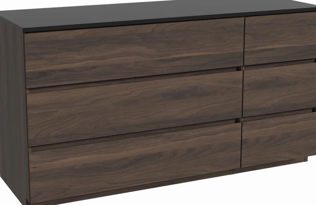 Storke Edge badkamermeubel met Panton wastafelblad voor waskom(men)