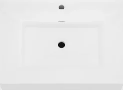 Storke Edge badkamermeubel met Kera wastafel, afvoerplug inbegrepen