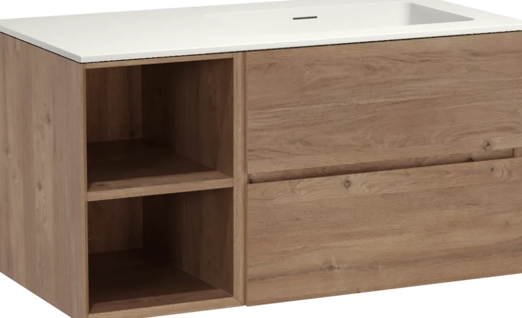 Storke Edge badkamermeubel met Mata wastafel